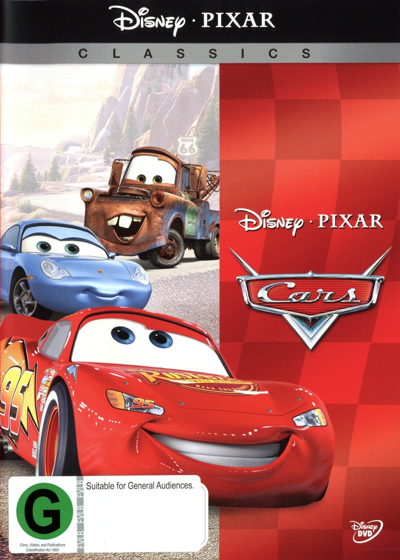Cars (New Packaging) on DVD image