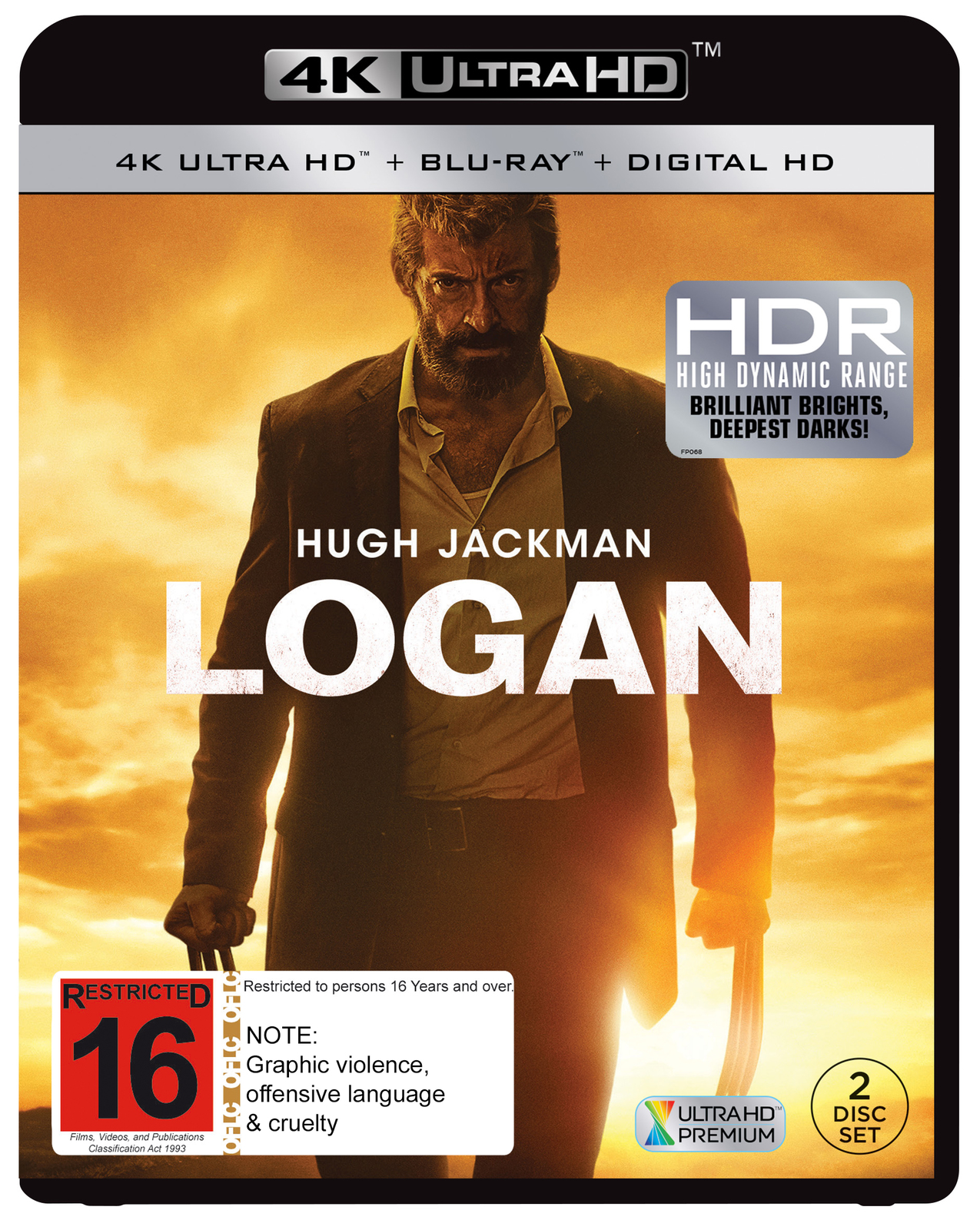 Logan on Blu-ray, UHD Blu-ray