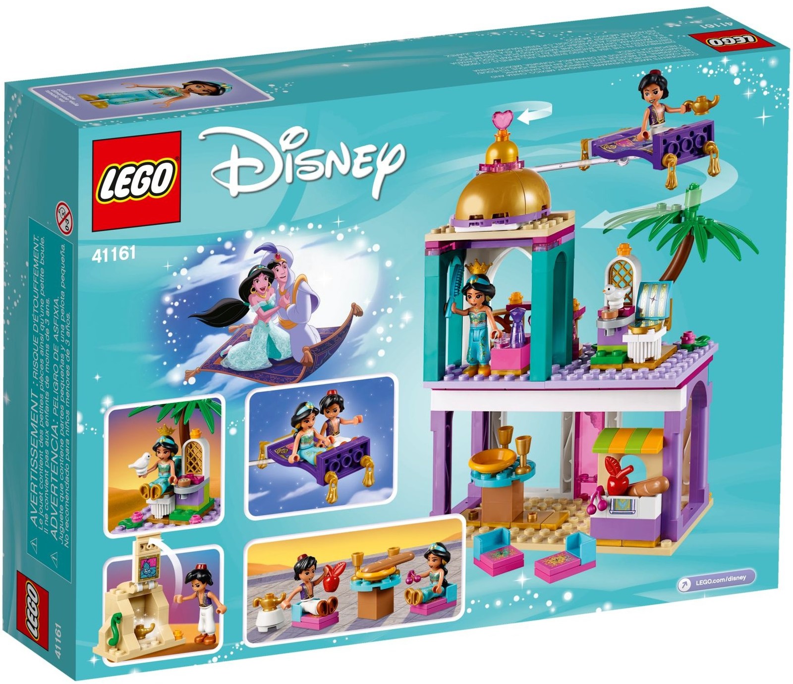 LEGO Disney - Aladdin & Jasmine's Palace Adventures (41161) image