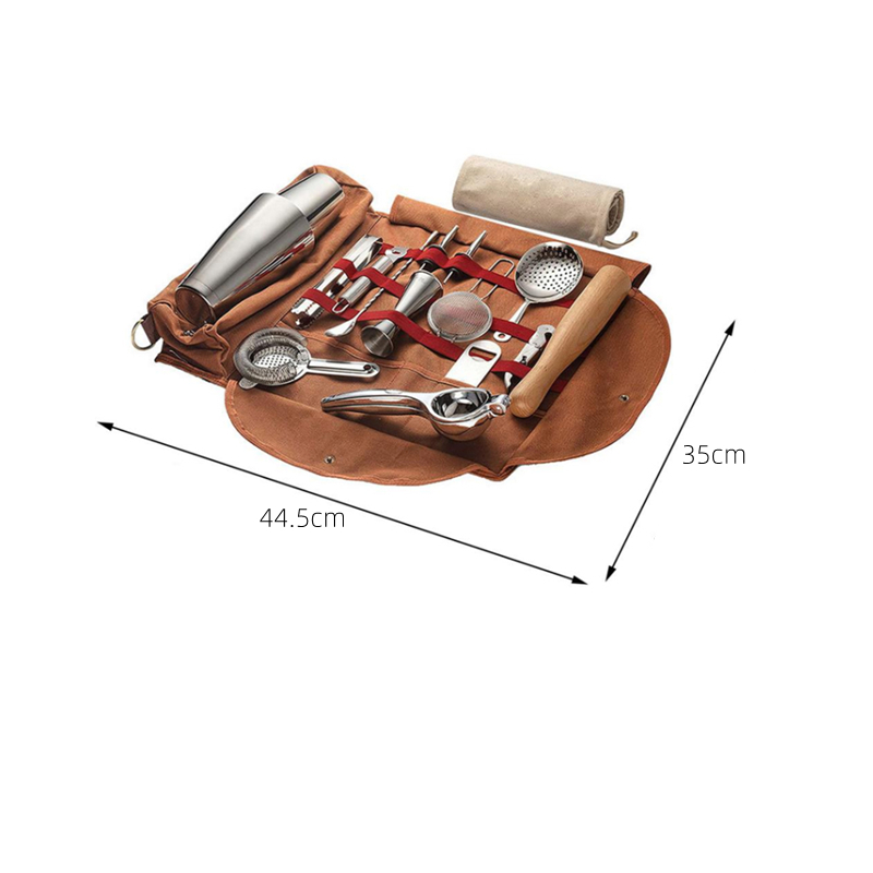 Canvas One Shoulder Bartending Utensil Organizer at Mighty Ape NZ