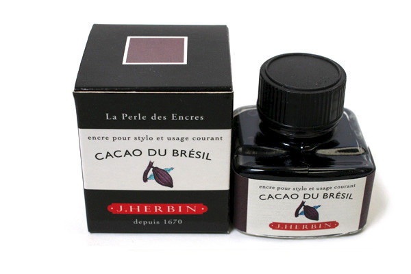 J Herbin: Fountain Pen Ink - Cacao du Bresil (30ml) image