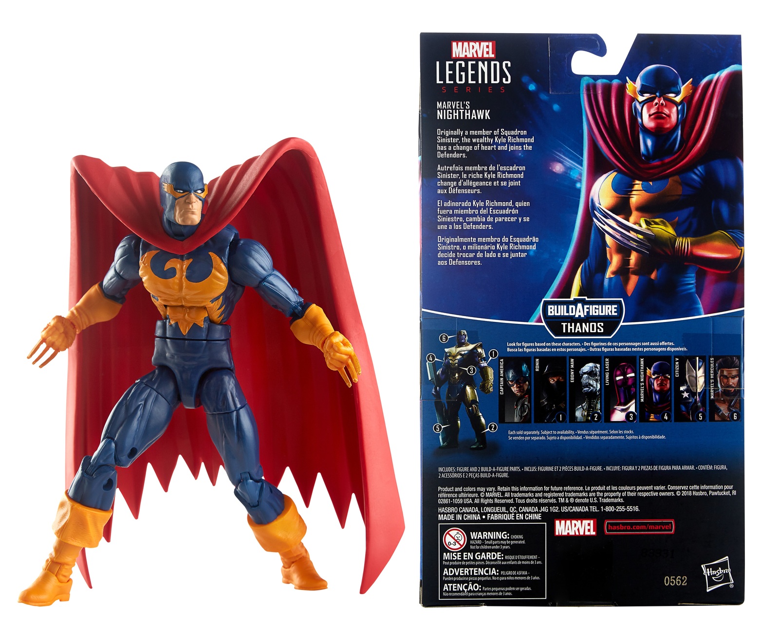 Marvel Legends: NightHawk - 6" Action Figure image