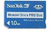 SanDisk Memory Stick PRO DUO 1GB SanDisk Memory Stick PRO DUO 1GB