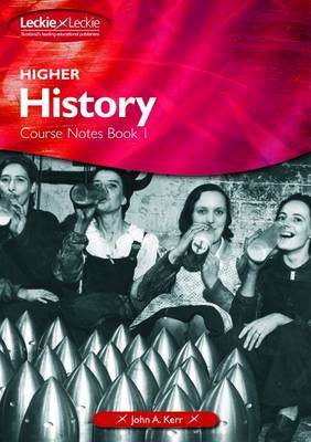 Higher History Course Notes: Bk. 1 image