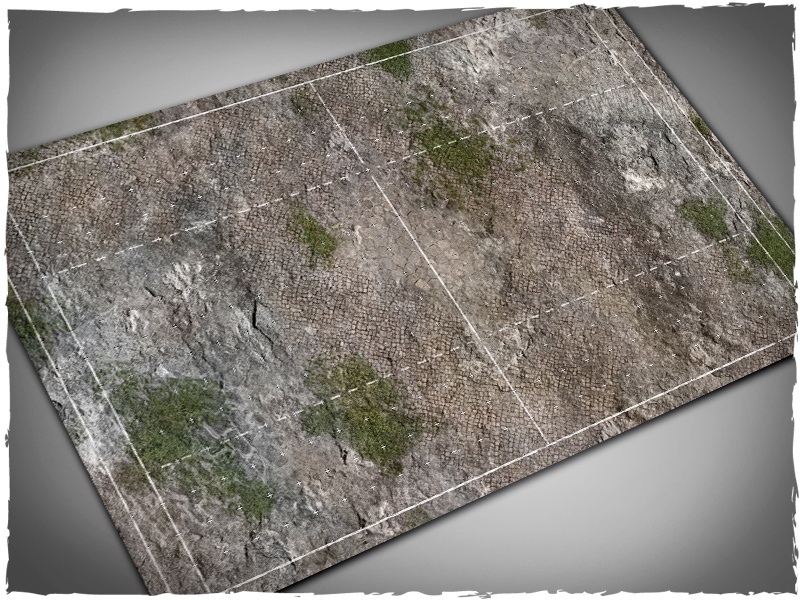 DeepCut Studio Fantasy Football Medieval Ruins Mat (PVC) image