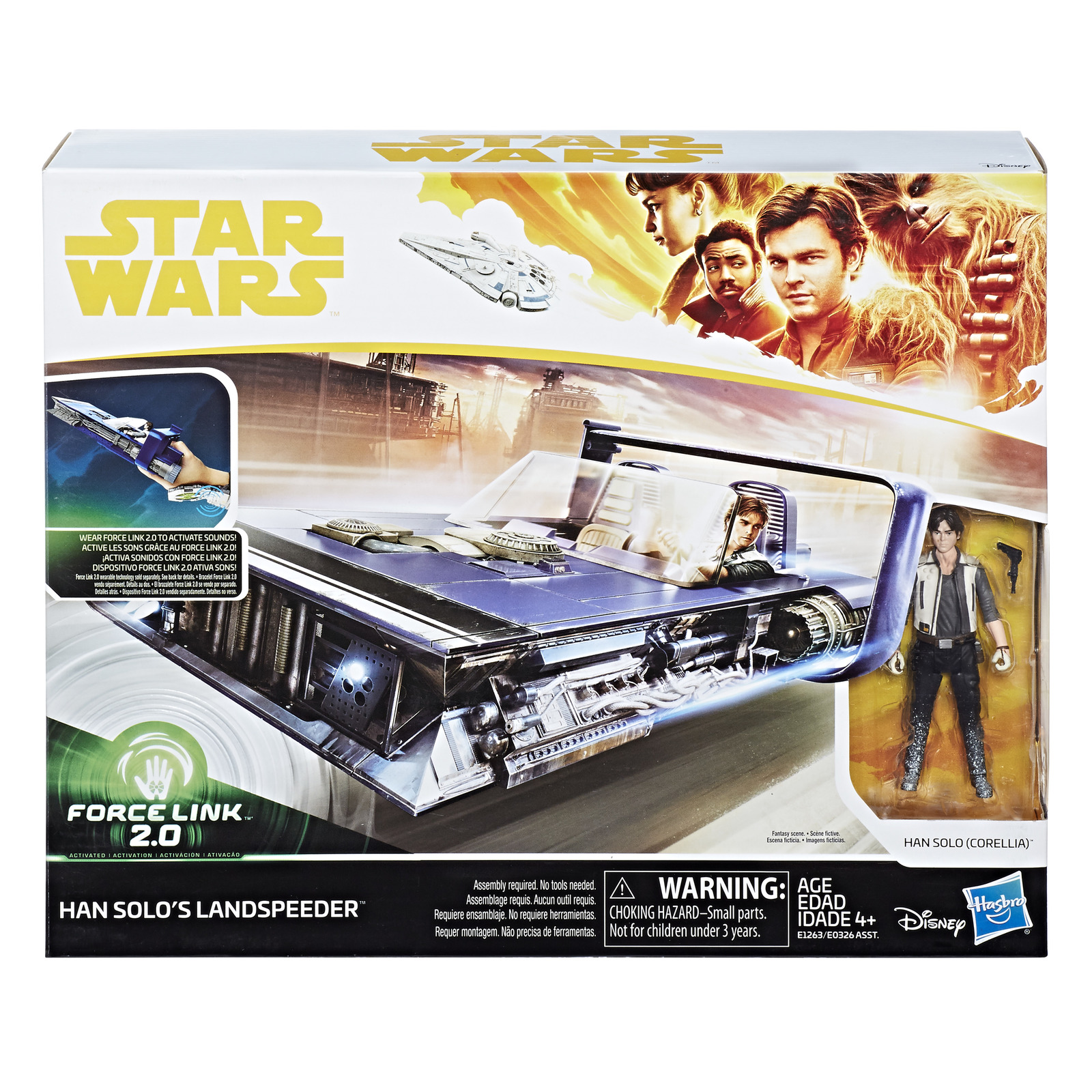 Star Wars: Force Link 2.0 - Han Solo (Corellia) and Land Speeder