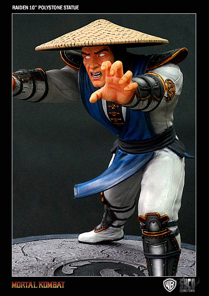 Mortal Kombat 10'' Resin Statue - Raiden