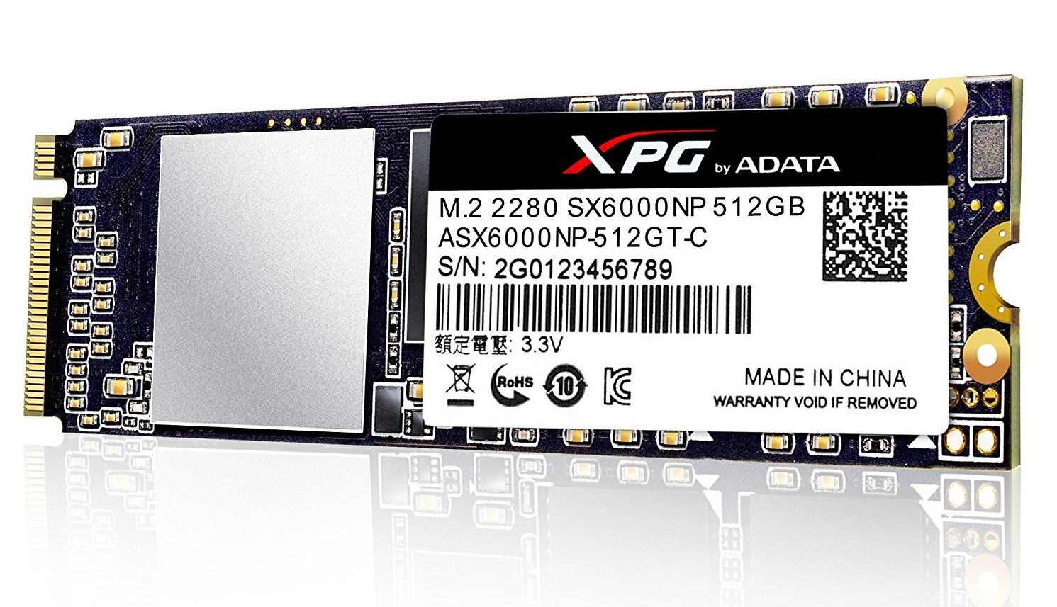 512GB ADATA XPG SX6000 Pro M.2 NVMe PCIe SSD