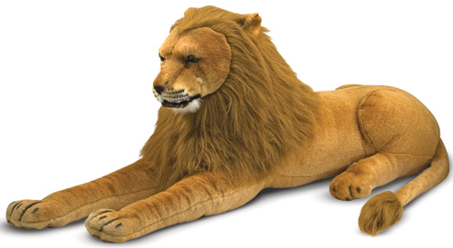 Melissa & Doug: Lion Giant Stuffed Animal Plush image