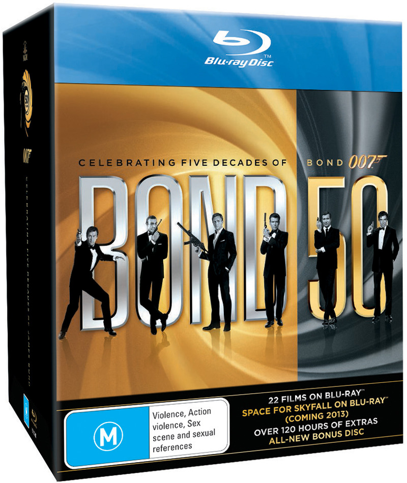 Bond 50 Bluray Bluray Buy Now at Mighty Ape Australia