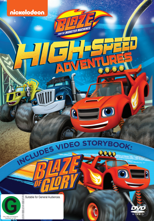 Blaze and The Monster Machines: High-Speed Adventures on DVD image