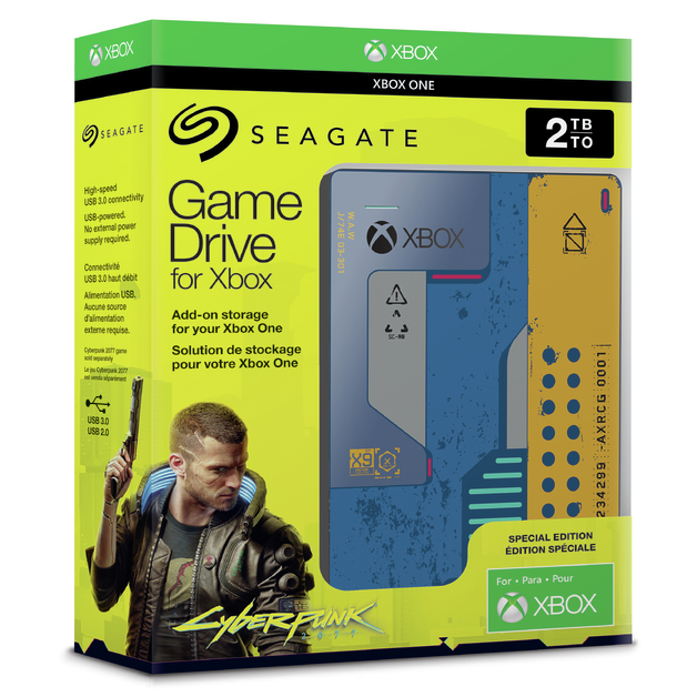 2TB Seagate Game Drive for Xbox - Cyberpunk 2077 Edition for 