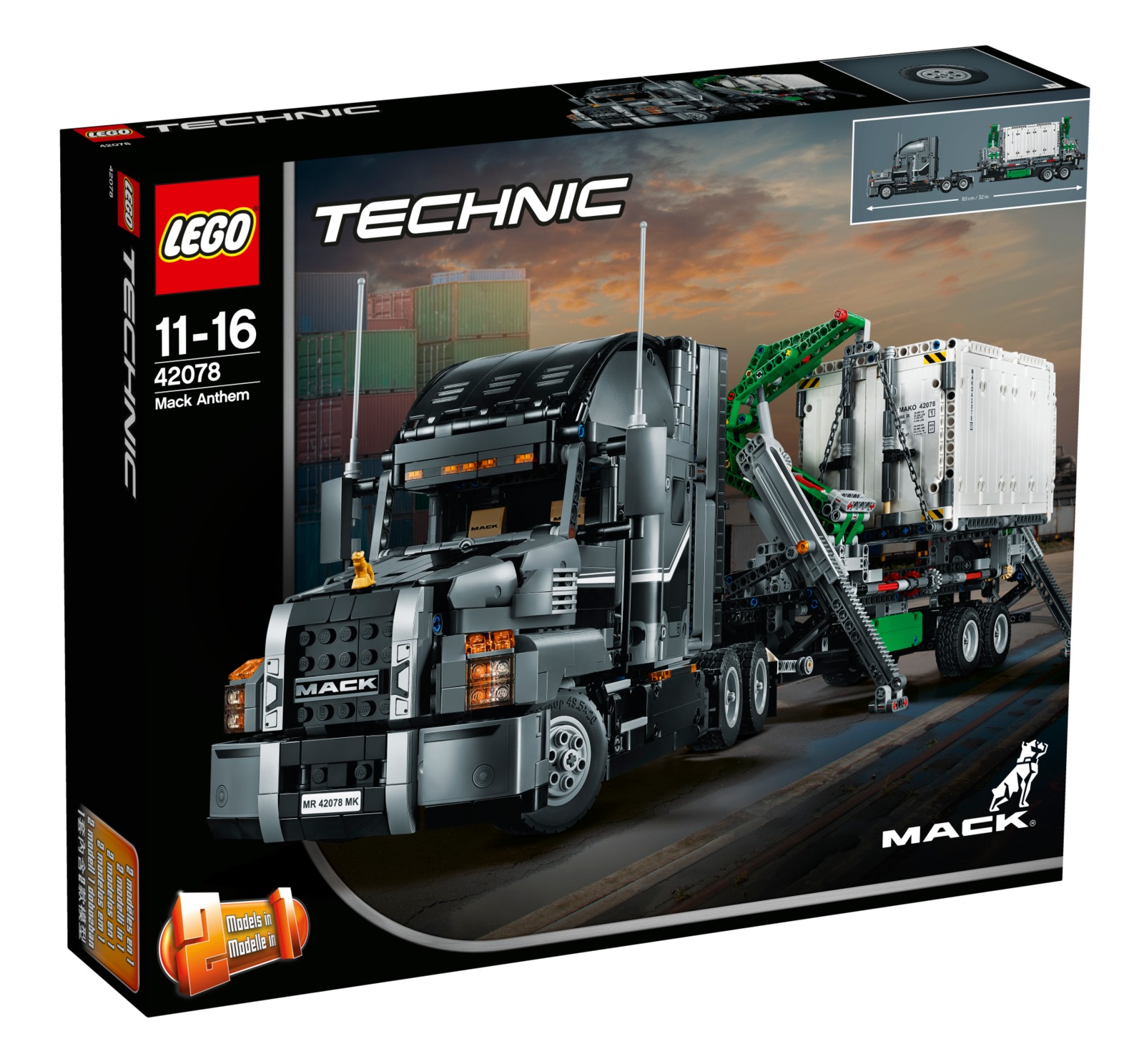 LEGO Technic: Mack Anthem (42078)