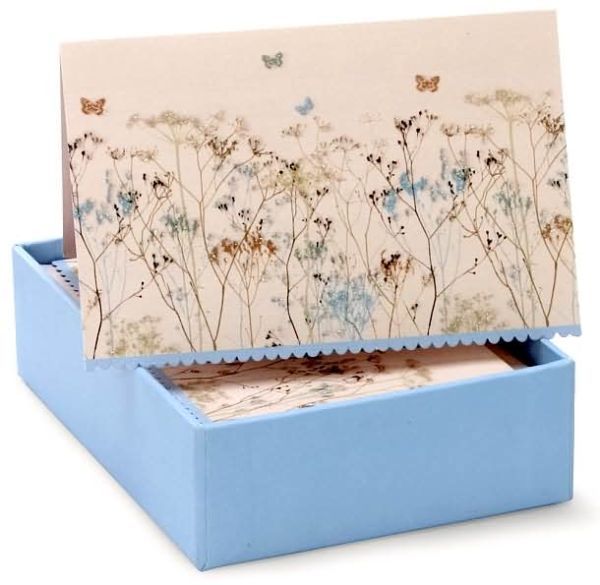 Butterflies Note Cards (14 Cards/Envelopes)