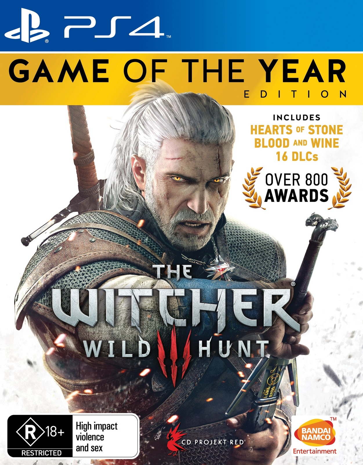 The Witcher 3: Wild Hunt Game of the Year Edition on PS4