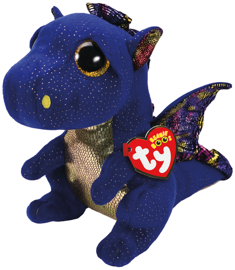 Buy Ty Beanie Boo Medium Saffire Dragon at Mighty Ape Australia