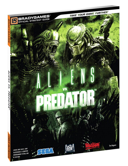 Aliens vs. Predator Official Strategy Guide on Paperback by BradyGames