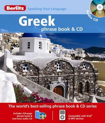 Greek Berlitz Phrase Book and CD image