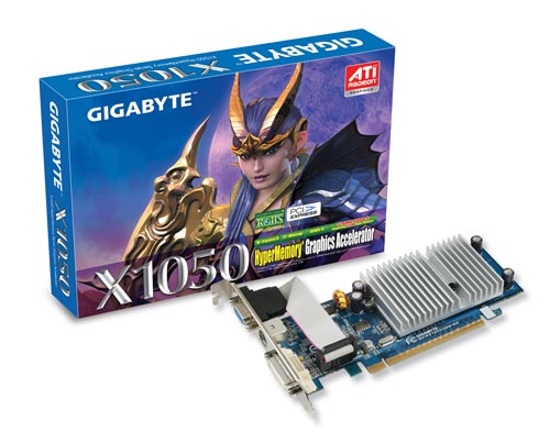 GIGABYTE GV-RX105512PB-RH Radeon X1050 PCI-EX16 image