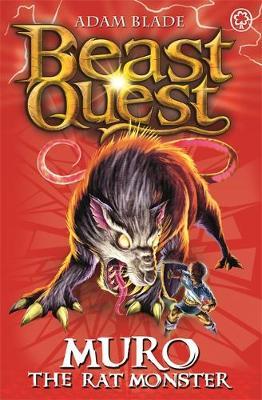 Beast Quest #32: Muro the Rat Monster (The World of Chaos) by Adam Blade image