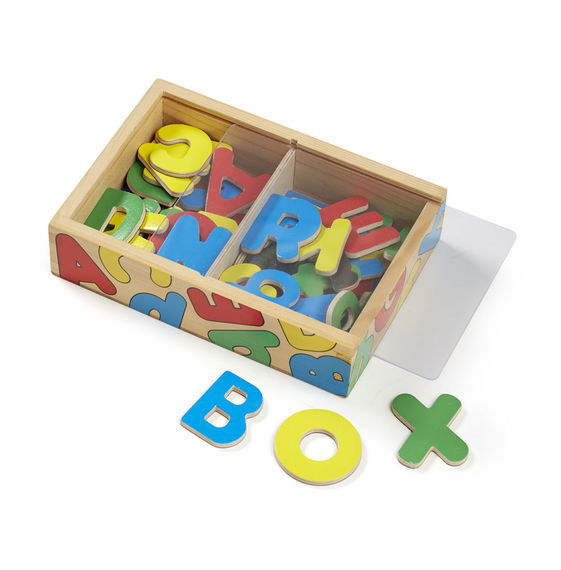 Melissa & Doug: Magnetic Wooden Alphabet image