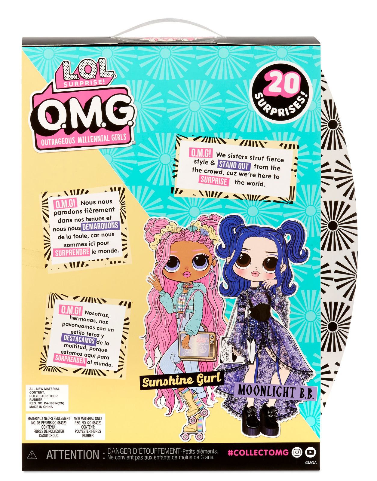 Buy LOL Surprise! OMG Fashion Doll - Moonlight B.B at Mighty Ape NZ