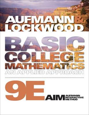 Basic College Mathematics on Paperback by Richard N Aufmann