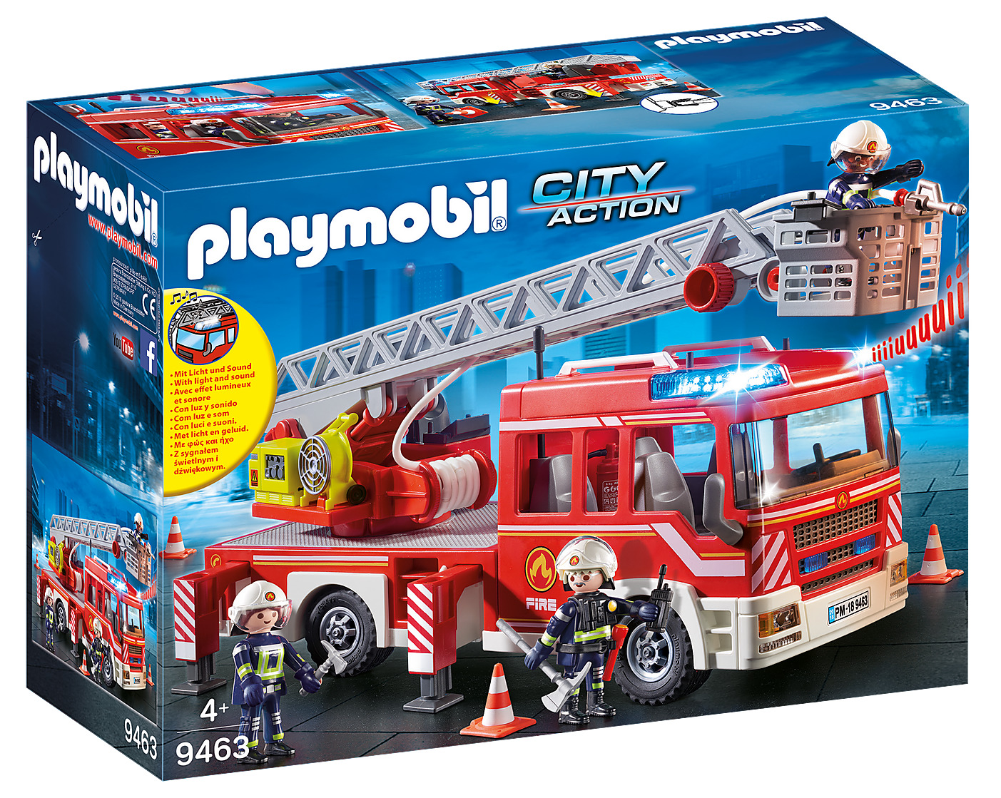 Playmobil: City Action - Fire Ladder Unit (9463) image