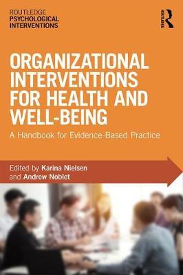 Organizational Interventions for Health and Well-being image