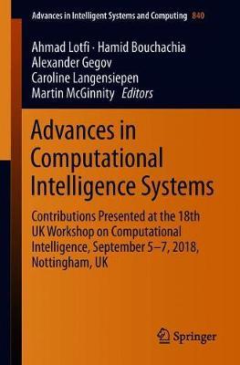 Advances in Computational Intelligence Systems image