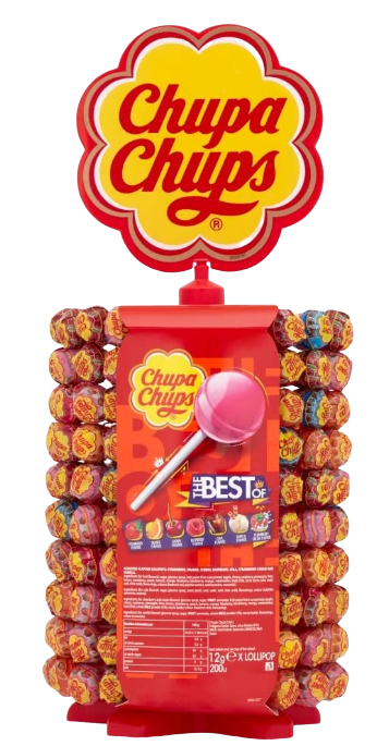 The Best of Chupa Chups Lolly Tower 200pk image