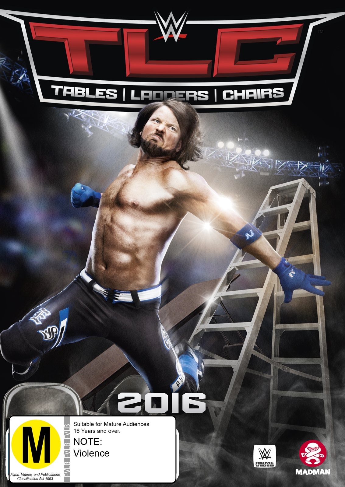 WWE: TLC Tables, Ladders & Chairs 2016 on DVD image