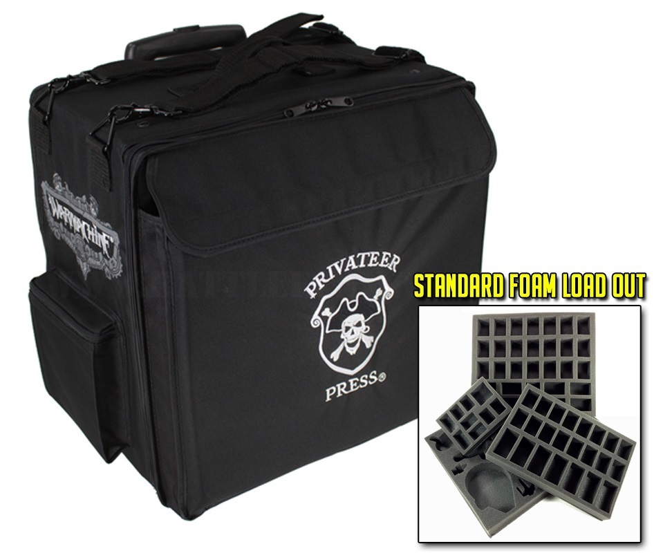 Battle Foam: Privateer Press Big Bag with Wheels Standard Load Out