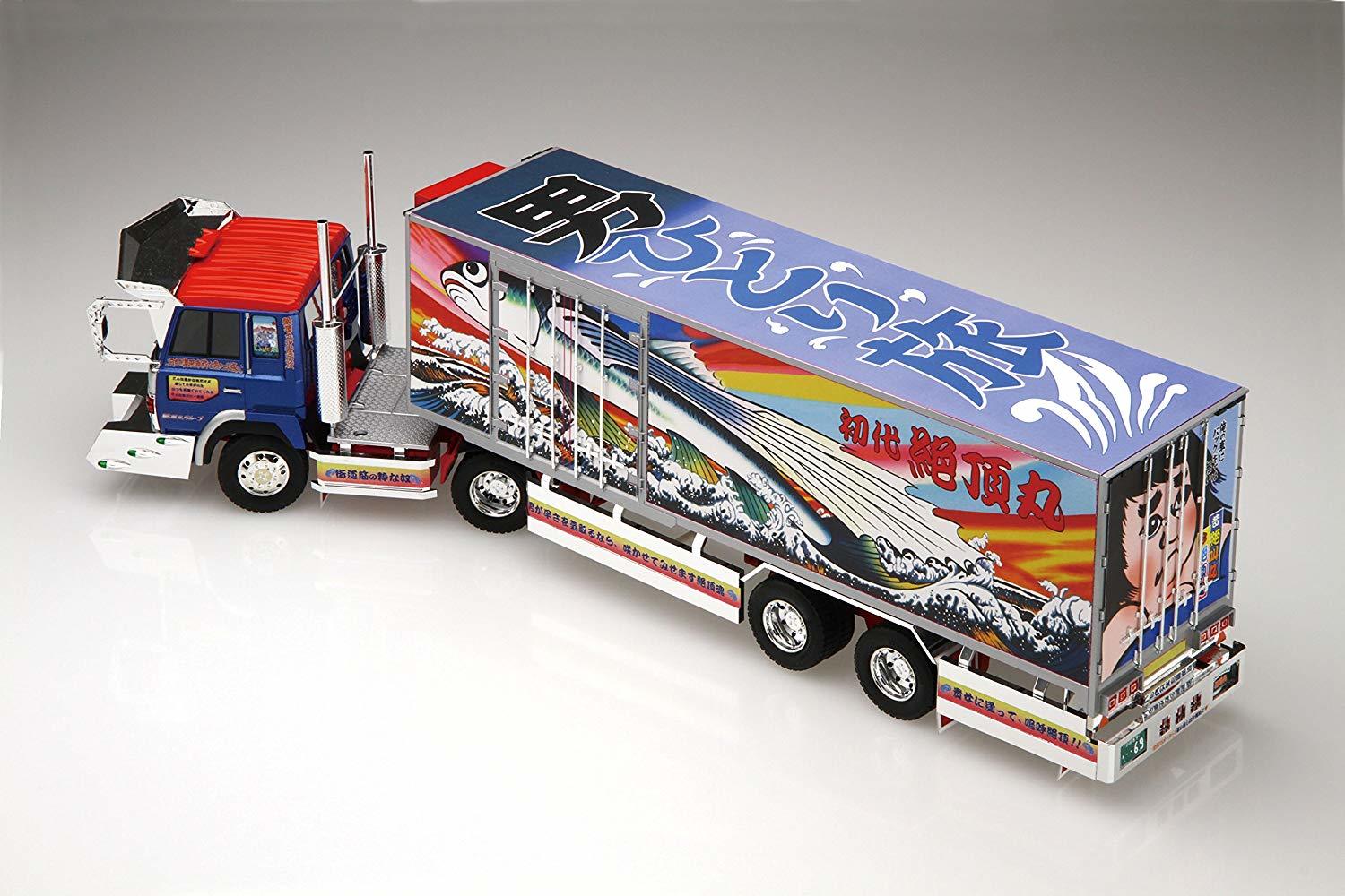 Aoshima 1/32 Japanese Truckers Ecstasy Boy Model Kit at Mighty