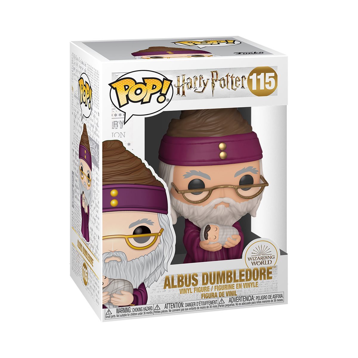 Harry Potter: Dumbledore (with Baby Harry) - Pop! Vinyl Figure image