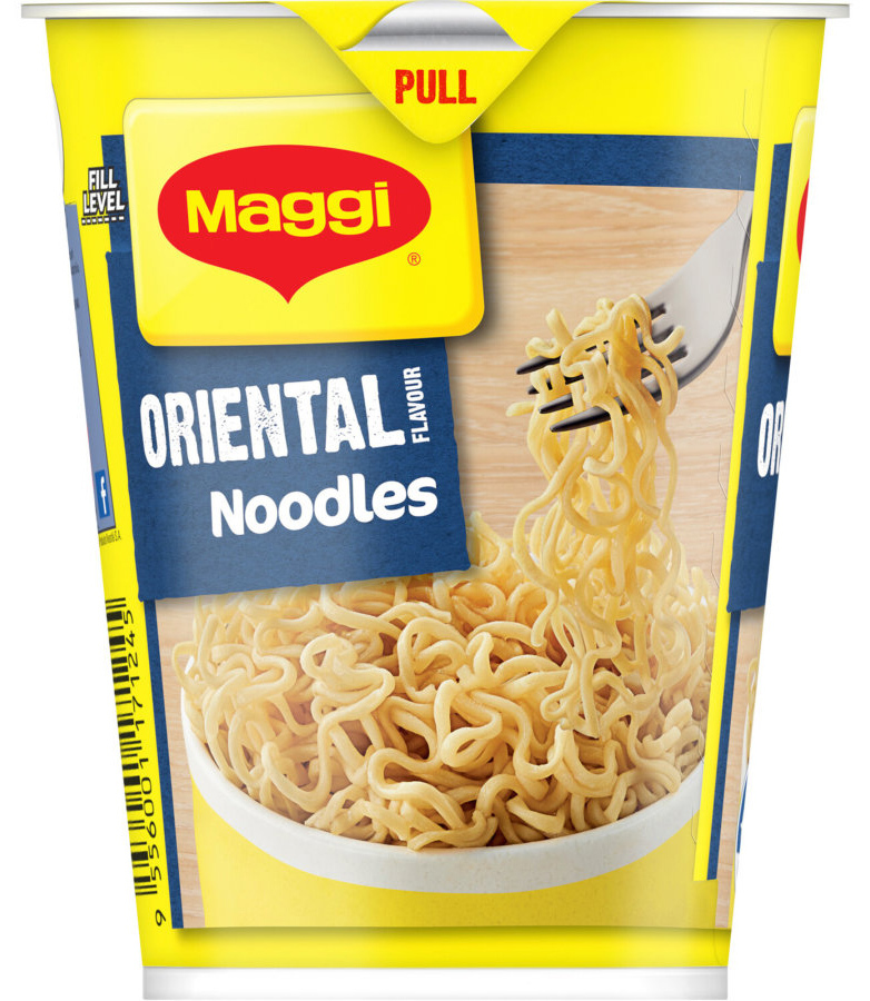 Maggi 2 Minute Cup Noodles - Oriental 58g (12 Pack) image