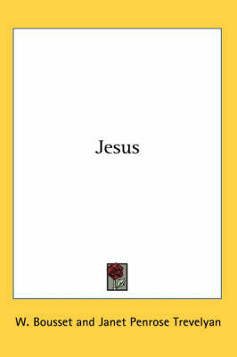 Jesus on Paperback by W. Bousset