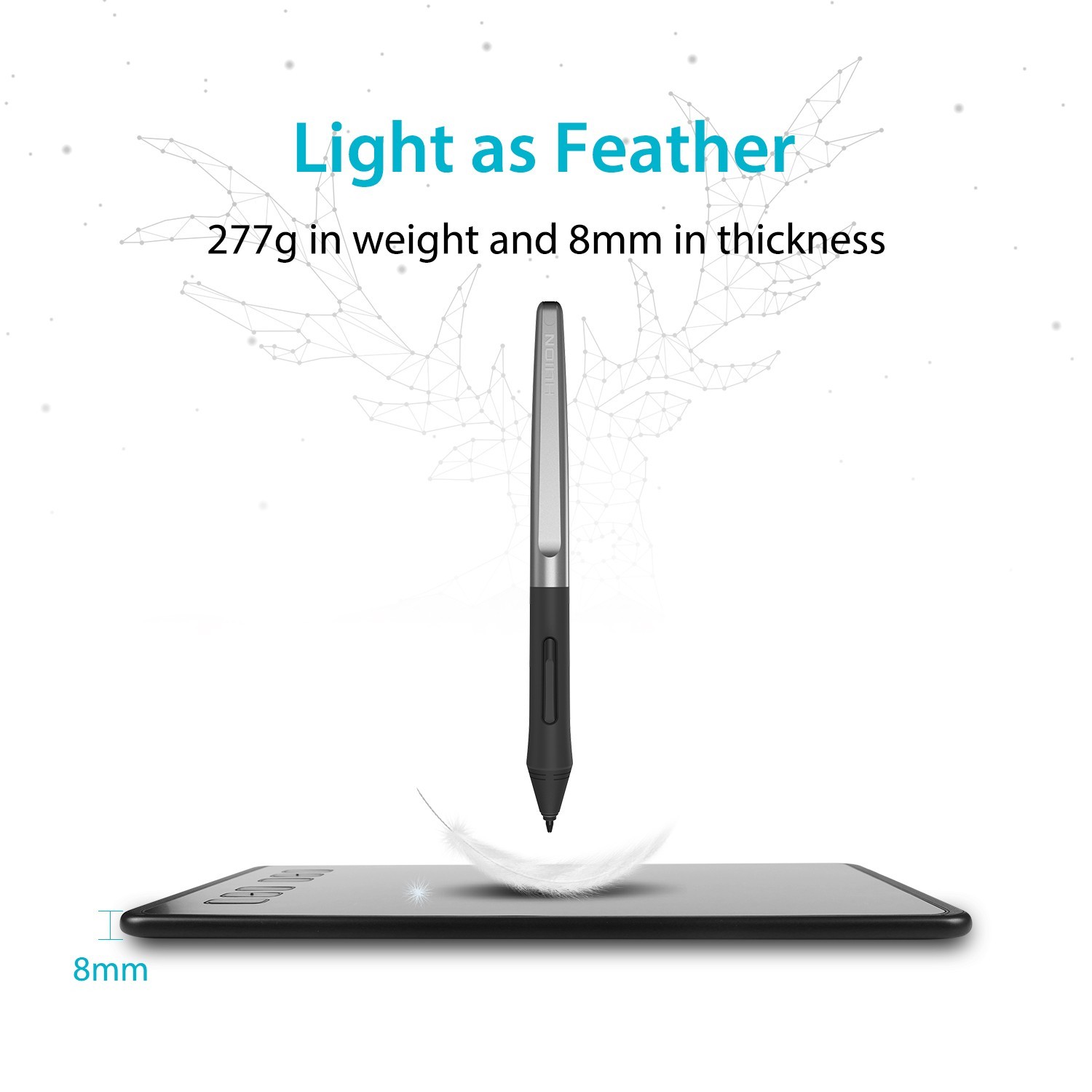 Huion: Inspiroy H640P Graphics Drawing Tablet image