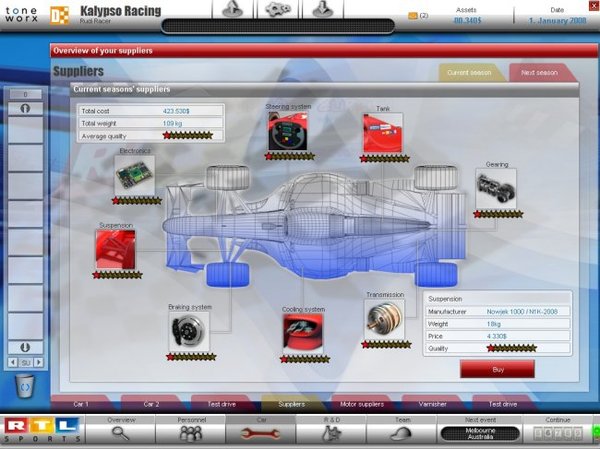 Racing Team Manager for PC image