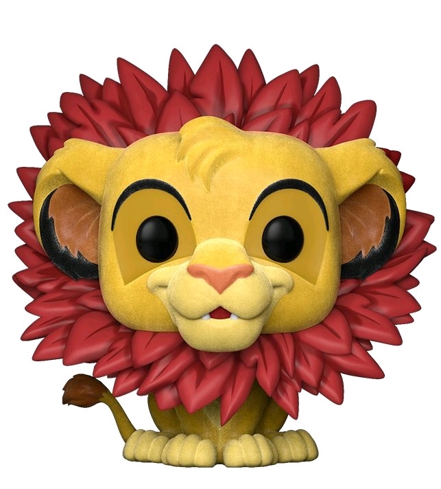 The Lion King - Simba (Flocked Ver.) Pop! Vinyl Figure image