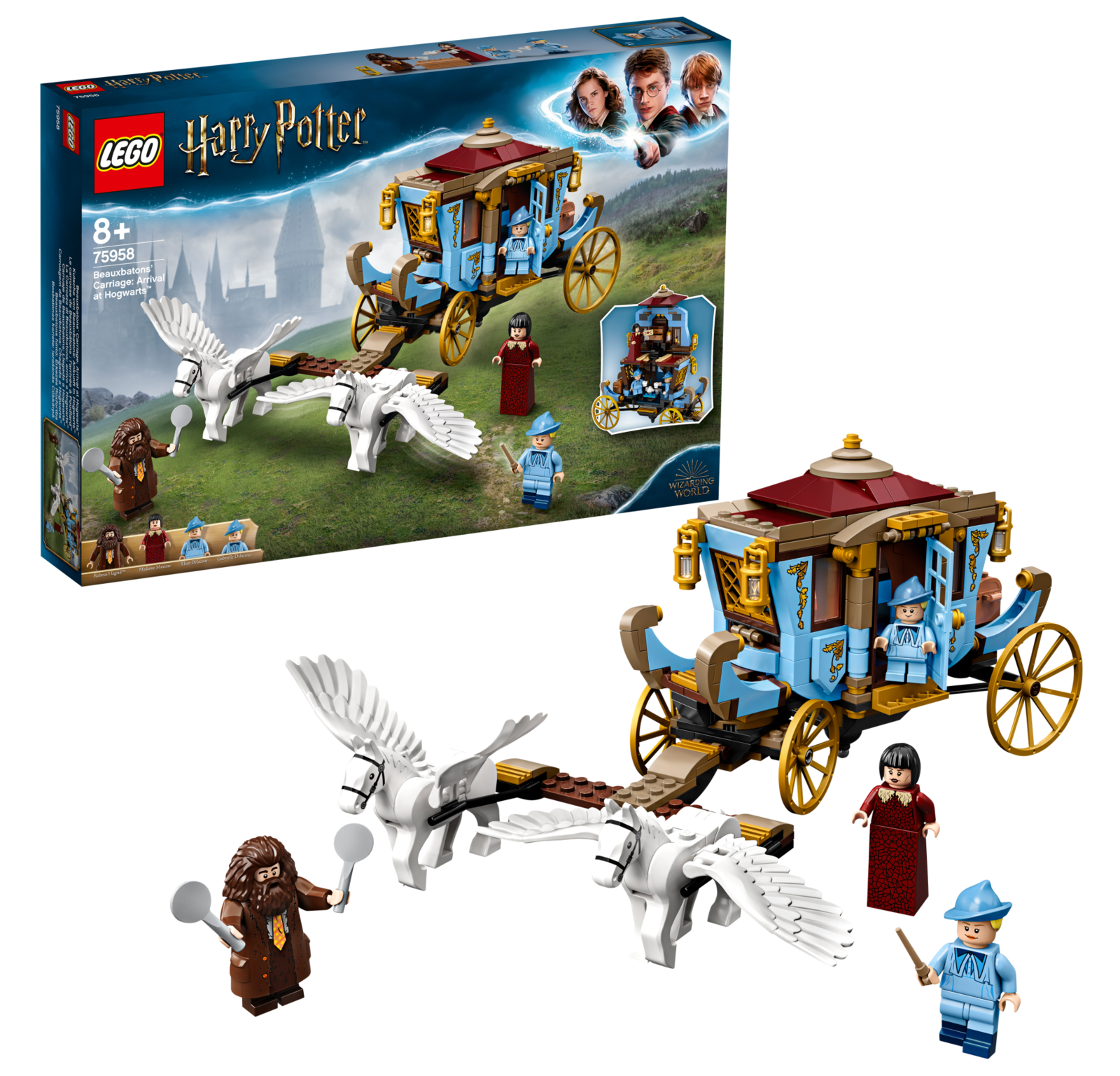 LEGO: Harry Potter - Beauxbatons' Carriage: Arrival at Hogwarts (75958) image