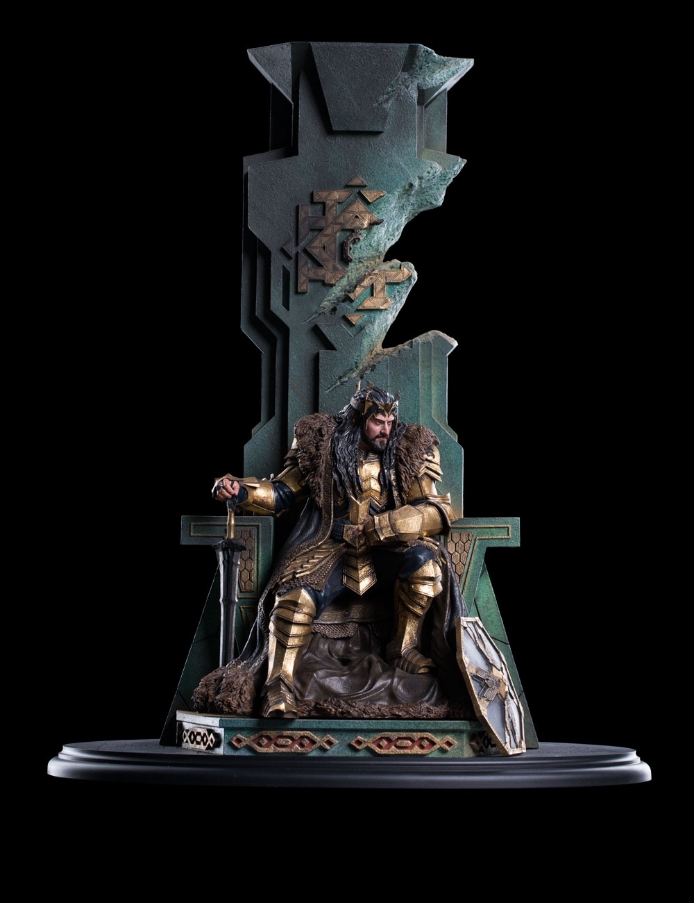 The Hobbit: King Thorin on Throne image