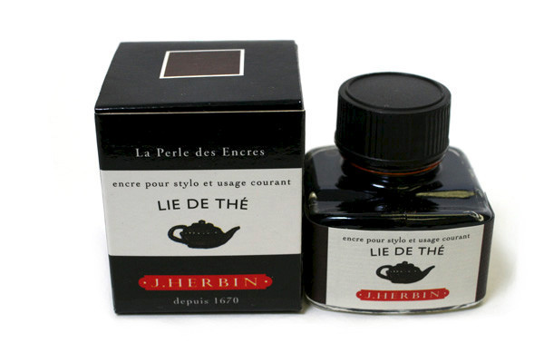 J Herbin: Fountain Pen Ink - Lie de The (30ml)