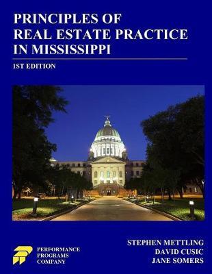 Principles of Real Estate Practice in Mississippi by David Cusic image