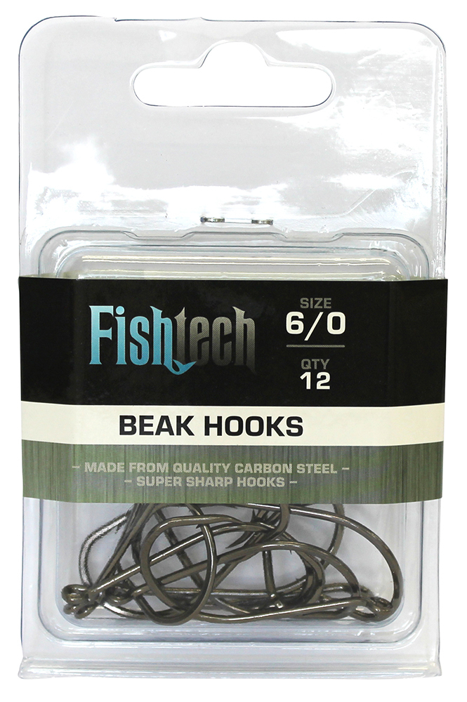 Fishtech Beak Hooks 6/0 (12 per pack) image