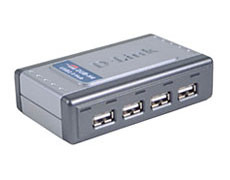 D-Link DUB-H4 4 Port USB 2.0 Hub image