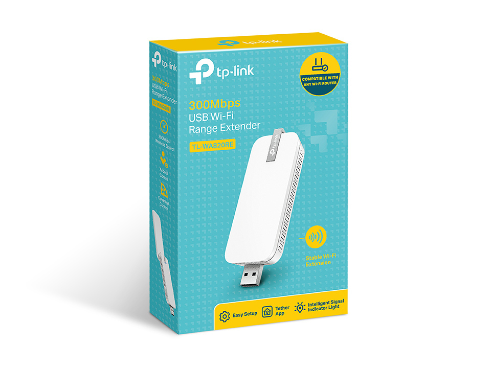 TP-Link TL-WA820RE 300Mbps USB Wi-Fi Range Extender image