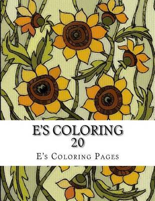 E's Coloring 20 by E's Coloring Pages image