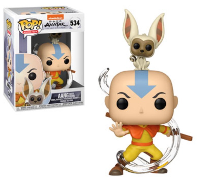 Avatar: Aang (with Momo) - Pop! Vinyl Figure image