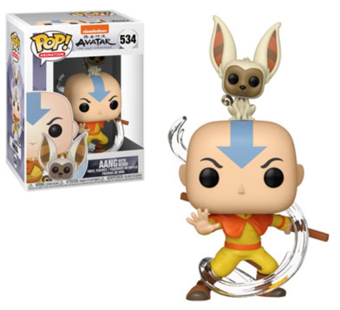 Avatar: Aang (with Momo) - Pop! Vinyl Figure